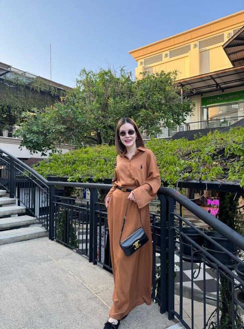 Women Casual Shirts With Long Skirts